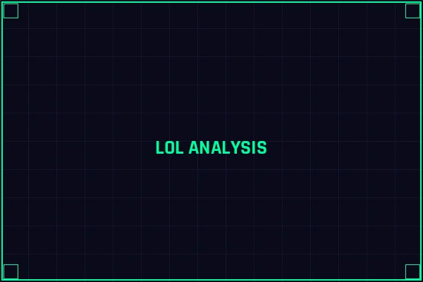 LOL赛事深度分析 - 电竞博彩